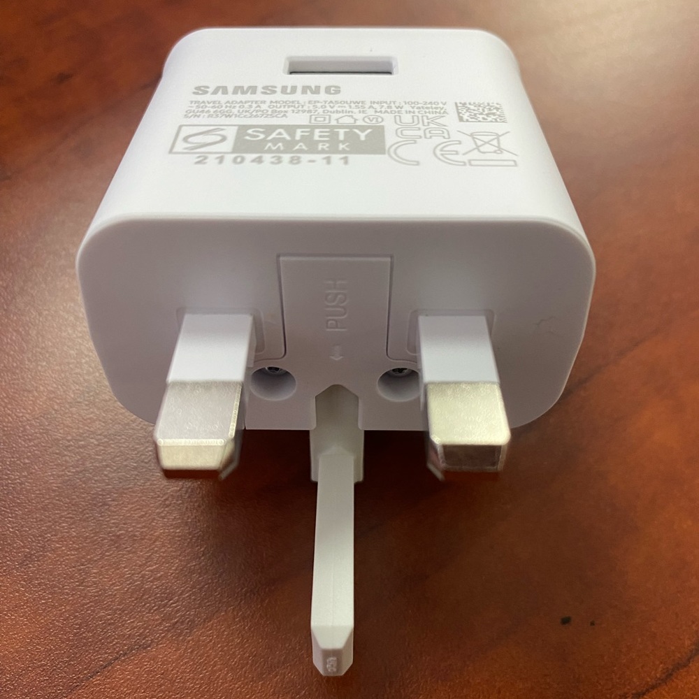 UK travel Adapter for usb plug